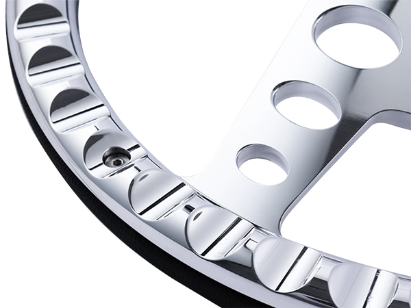 Billet Specialties 正規品】14インチ ステアリングホイール