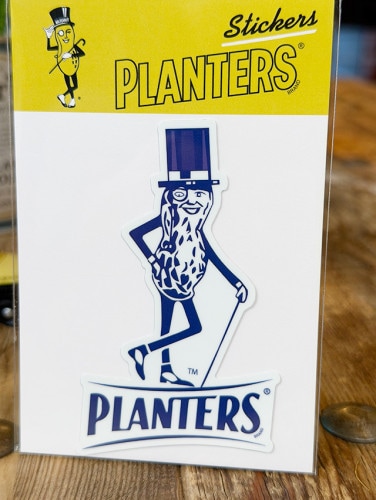 ミスターピーナッツ オフィシャル ステッカー （キャラクター