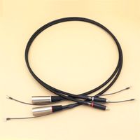 SMEトーンアーム専用 L型RCA-RCAフォノケーブル WTS-P5200L 【ケーブル