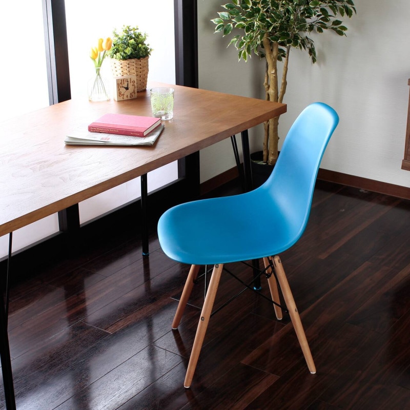 引取茨城】値下中!!ダイニングチェア 5脚 イームズシェルチェアリ