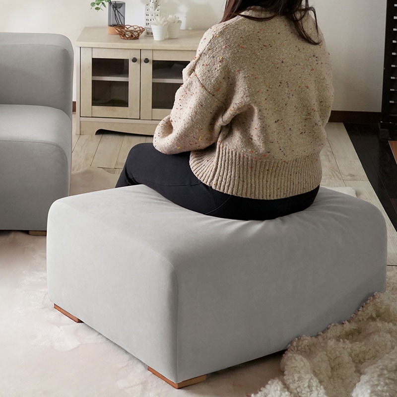 Fjords ブラウン ストア 1人掛けソファ オットマン別売り Fjords