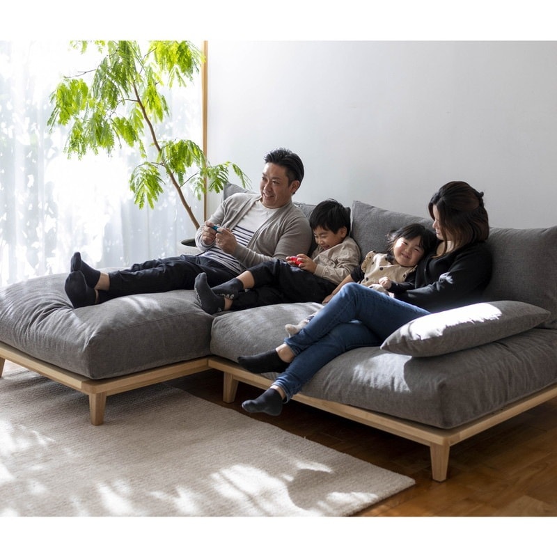 ワイドサイズ＋ワイドサイズセット】FUMI / 幸せになるソファ 標準生地