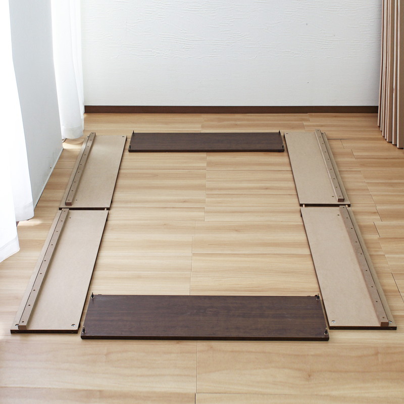 シングル】大容量収納ヘッドレスベッド/コフレ【coffret】｜ベッド