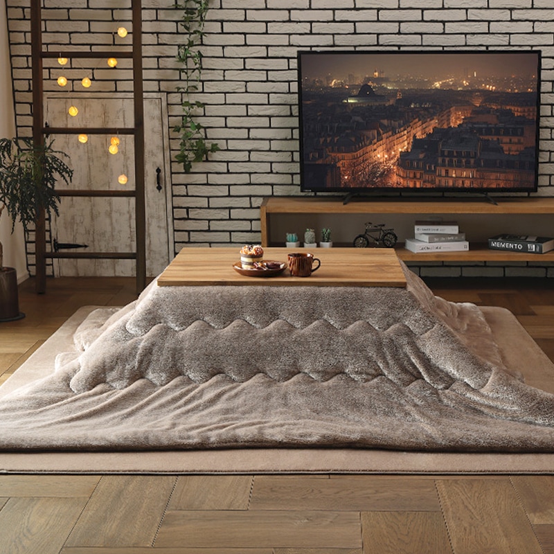 長方形】 薄掛けこたつ布団 メレンゲタッチ｜ベッド・マットレス