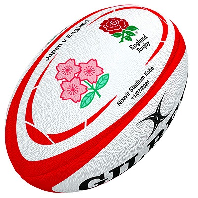GILBERT】ギルバート レプリカボール 日本代表 vs イングランド 5号