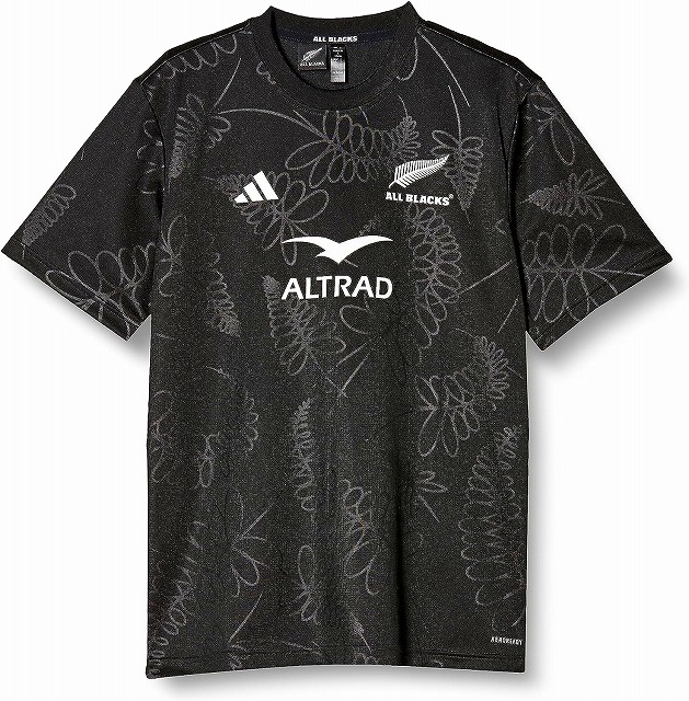 adidas アディダス ALLBLACKS オールブラックス サポーターズ Tシャツ