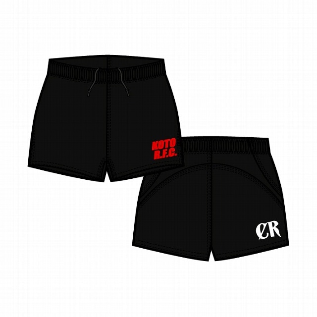 江東ラグビークラブ ラグビーパンツ(ジュニアサイズ/ブラック