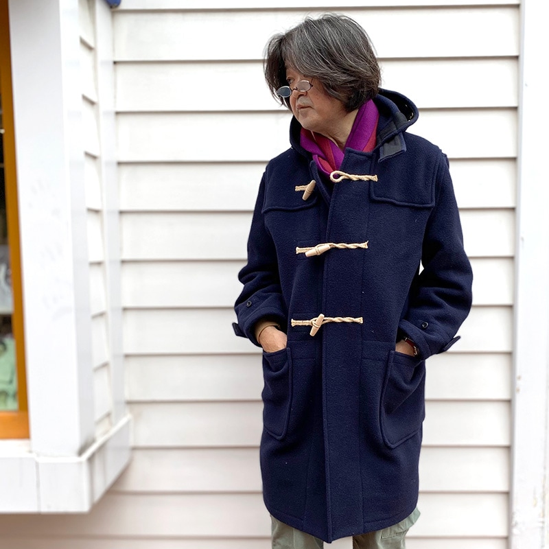 ✨極美品✨グローバーオール ダッフルコート チェック モンティ 英国製