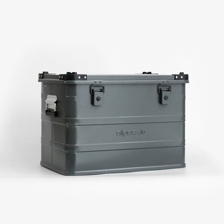 ALPOS アルポス｜ALUMINUM CONTAINER OPEN TOP (Silver) XS 21L 通販