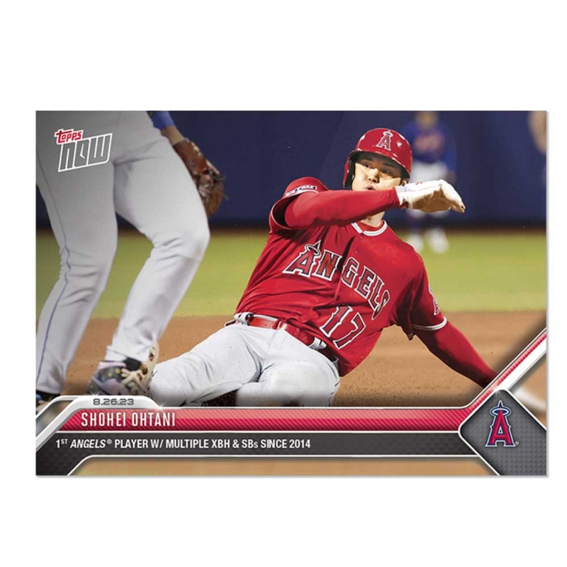 大谷翔平 #678 「2桁勝利＆2桁本塁打」記念カード Phenom Passes