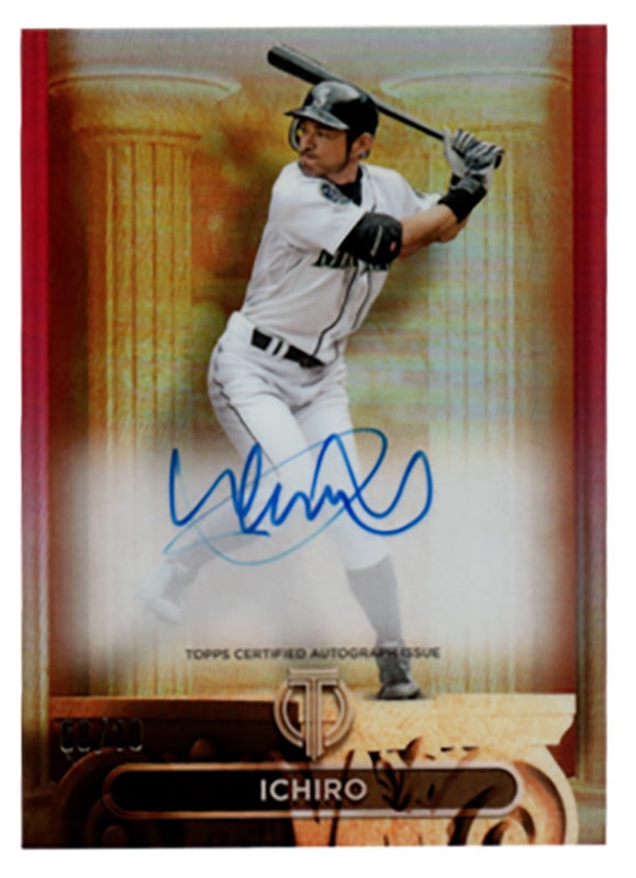 イチロー/Ichiro 2024 Topps Tribute auto 08/10 ｜カード