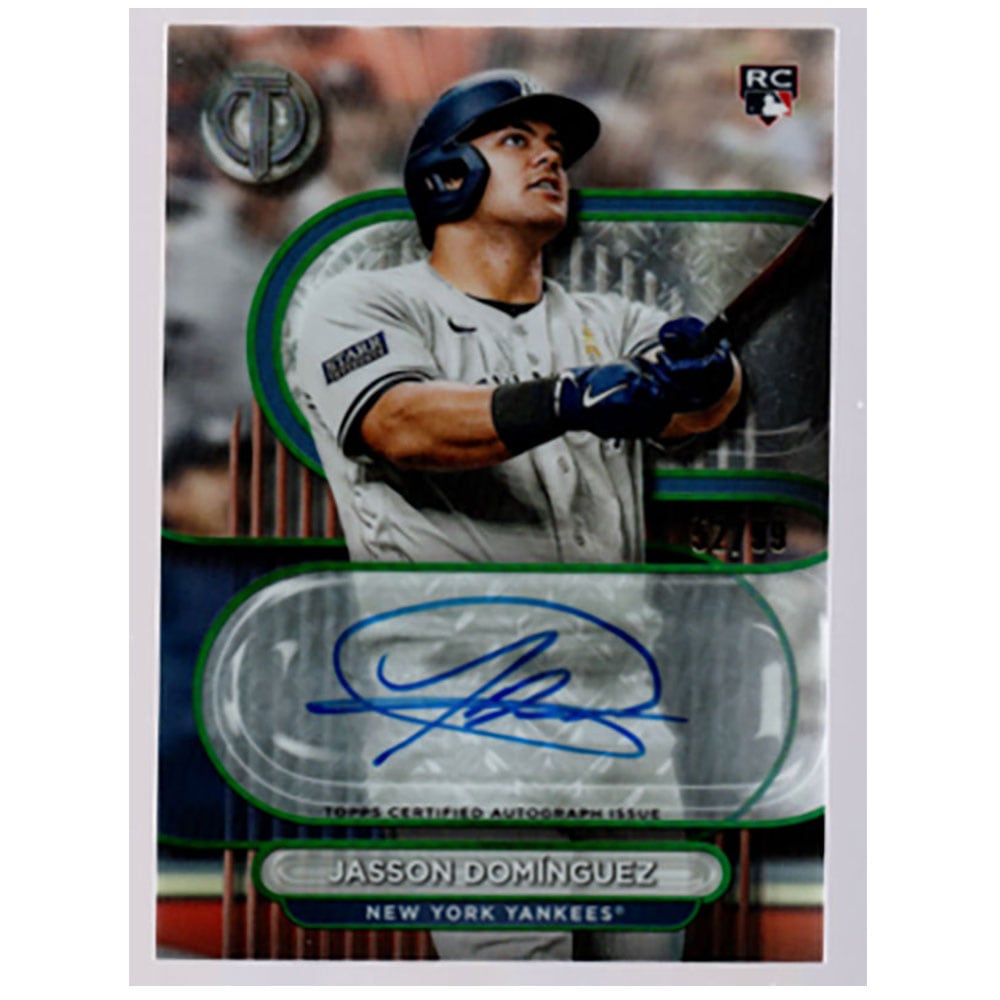 ジェイソン・ドミンゲス/Jasson Dominguez 2024 Topps Tribute auto 52
