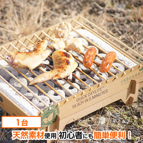 使い捨てバーベキューグリル (クラフトグリル BBQキット コンロ)