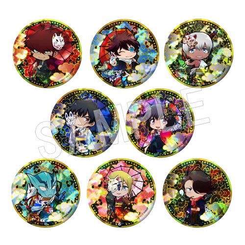 血界戦線 ＆ BEYOND トレーディングホログラム缶バッジ 和傘ver. | か