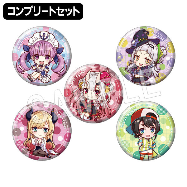 予約】ホロライブ トレーディング缶バッジ(2期生)(コンプリートセット