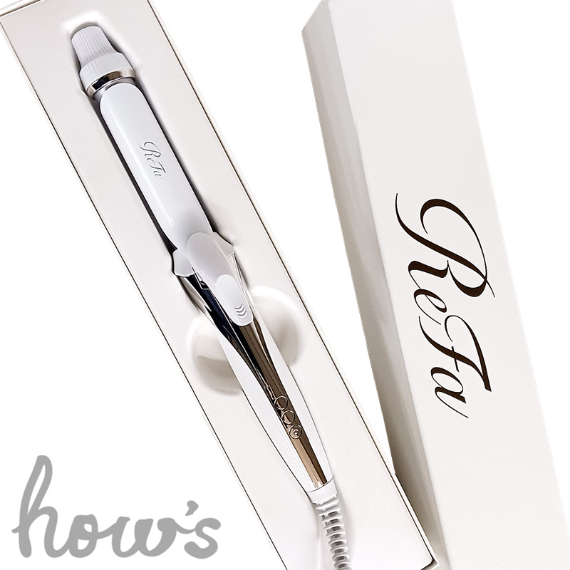 美品 ReFa カールアイロン 32mm RE-AF00A ReFa カールヘアアイロン RE