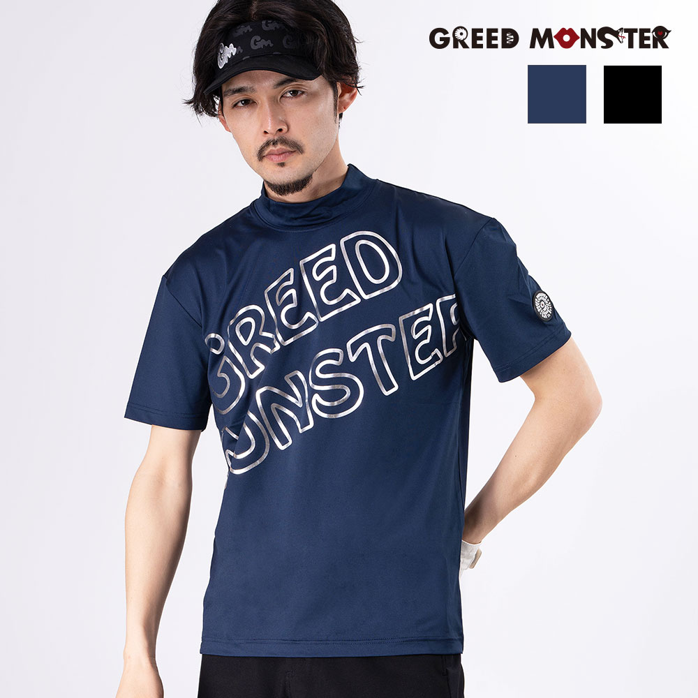 新品・タグ付き】BRIEFING メンズ モックネック ネオン ボーダー M