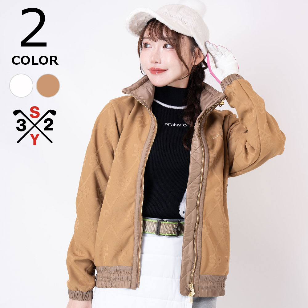 ジャガードハイブリッドジャケット【SY32 GOLF】 | レディース | Condor19