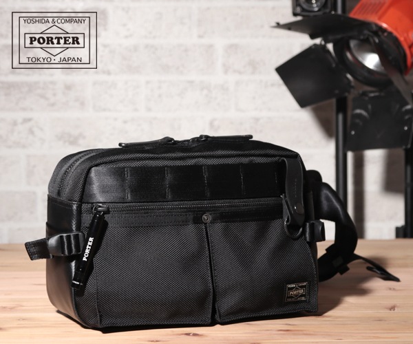 ポーター ヒート ウエストバッグ 703-07971 （カラー：ブラック