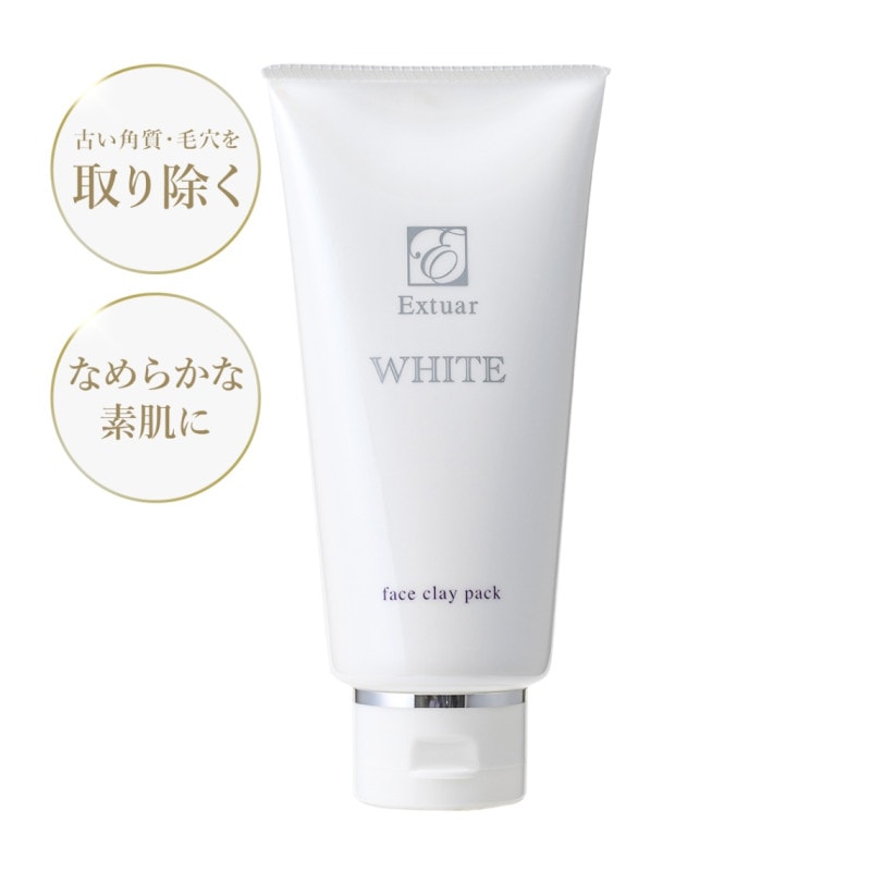 エクスチュアル ホワイト クレイ フェイス パック 210g | エクス