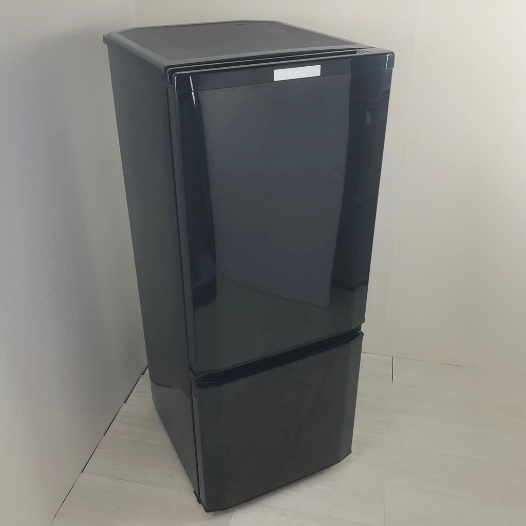 中古 146L 2ドア冷蔵庫 サファイアブラック 三菱電機 1 2015年～2016年