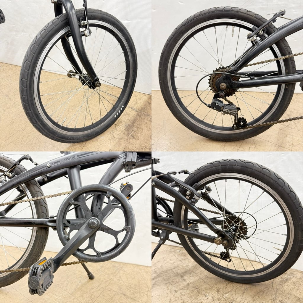 中古店頭引渡限定 TERN 20インチ折りたたみ自転車 LINK A7 マット