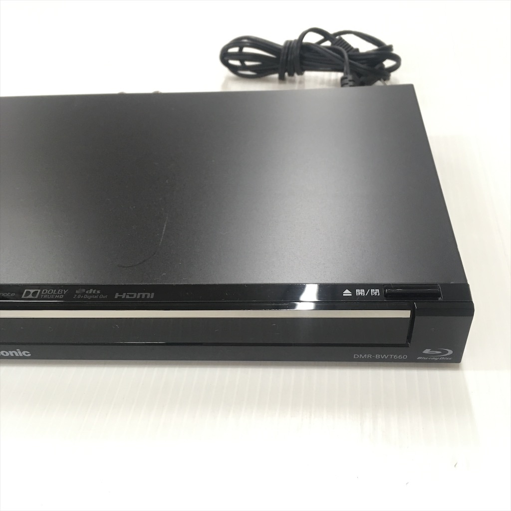 中古 パナソニック ブルーレイディスクレコーダー DMR-BWT660 2014年製