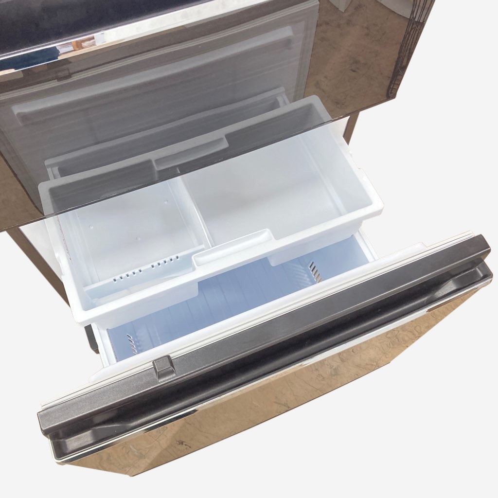 中古近郊送料格安 三菱 330L 3ドア冷蔵庫 MR-CX33C-BR 2018年製