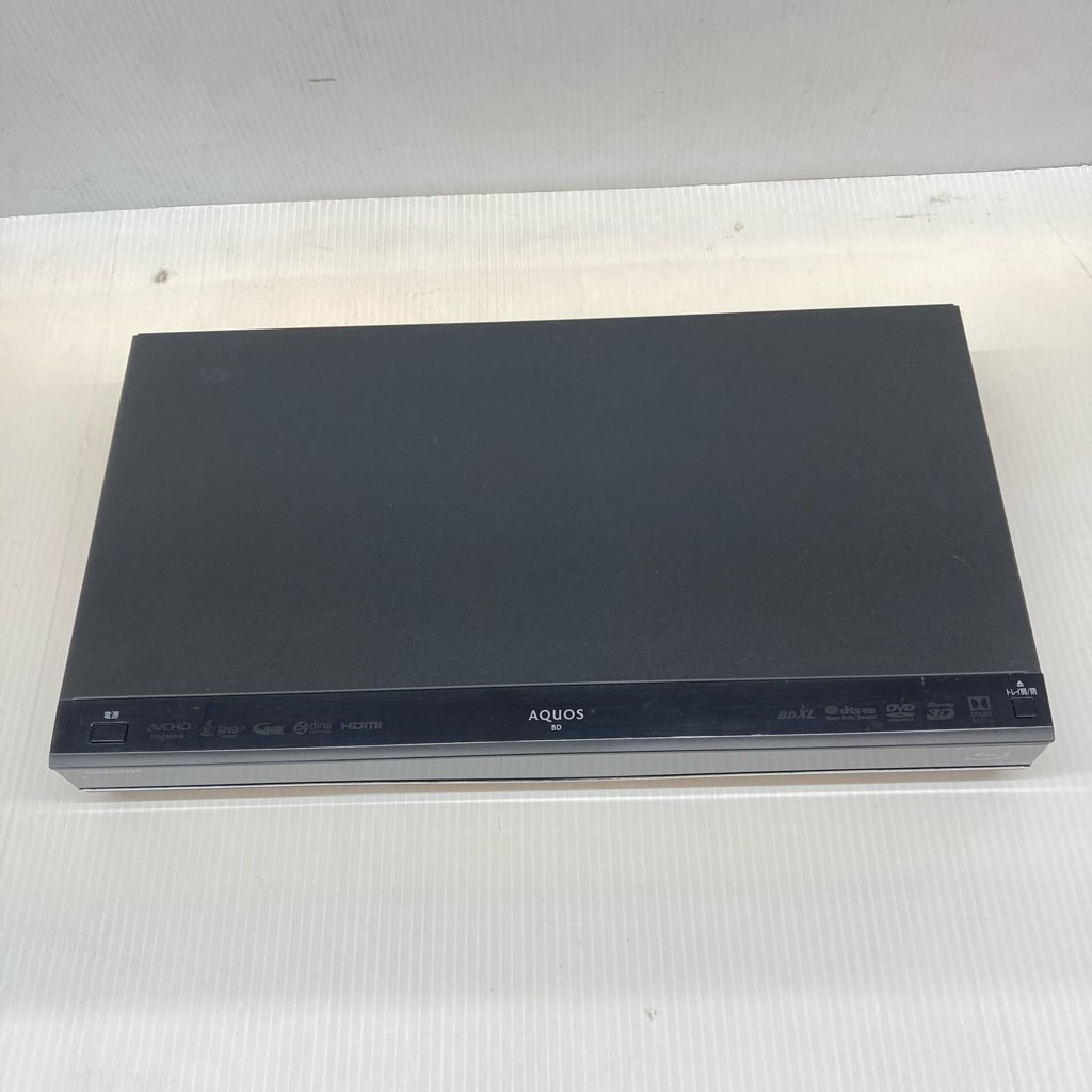 中古 シャープ ブルーレイディスクレコーダー BD-S580 2016年製