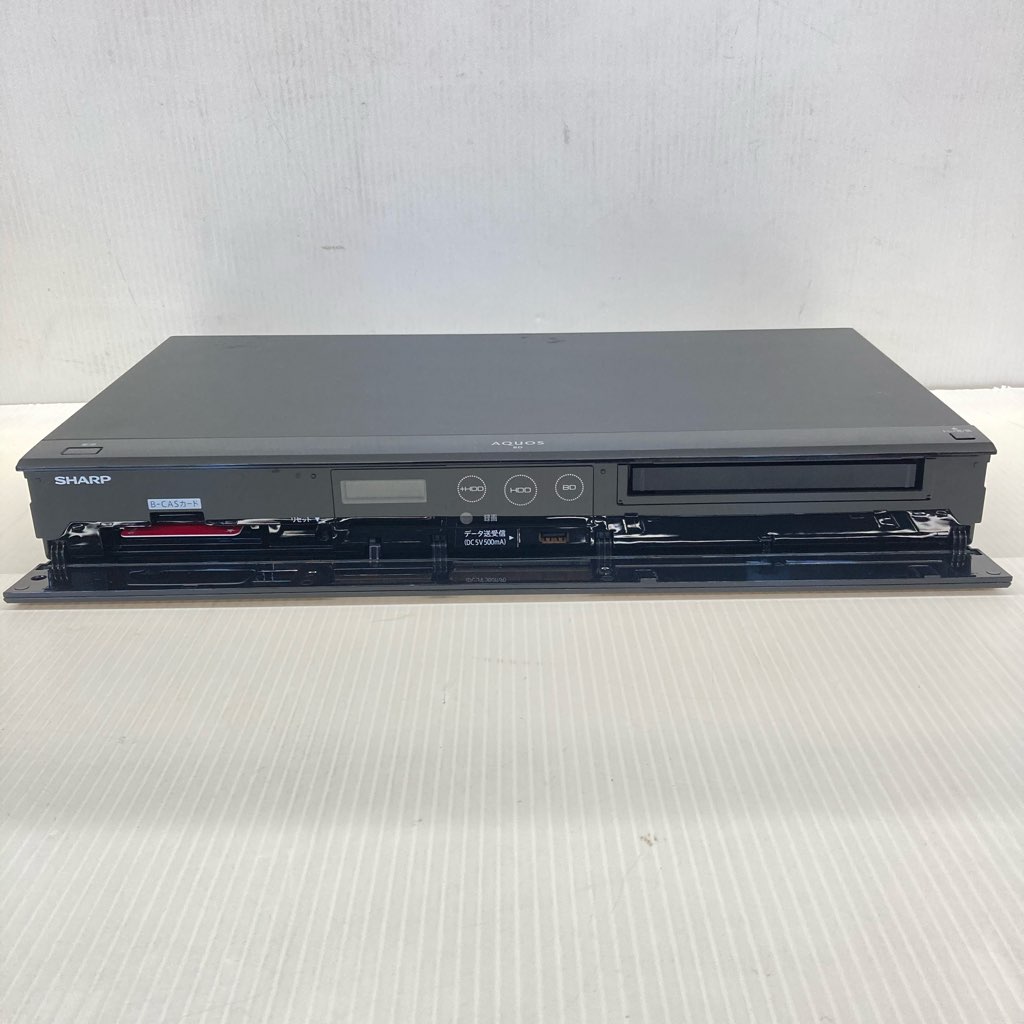 中古 シャープ ブルーレイディスクレコーダー BD-S580 2016年製