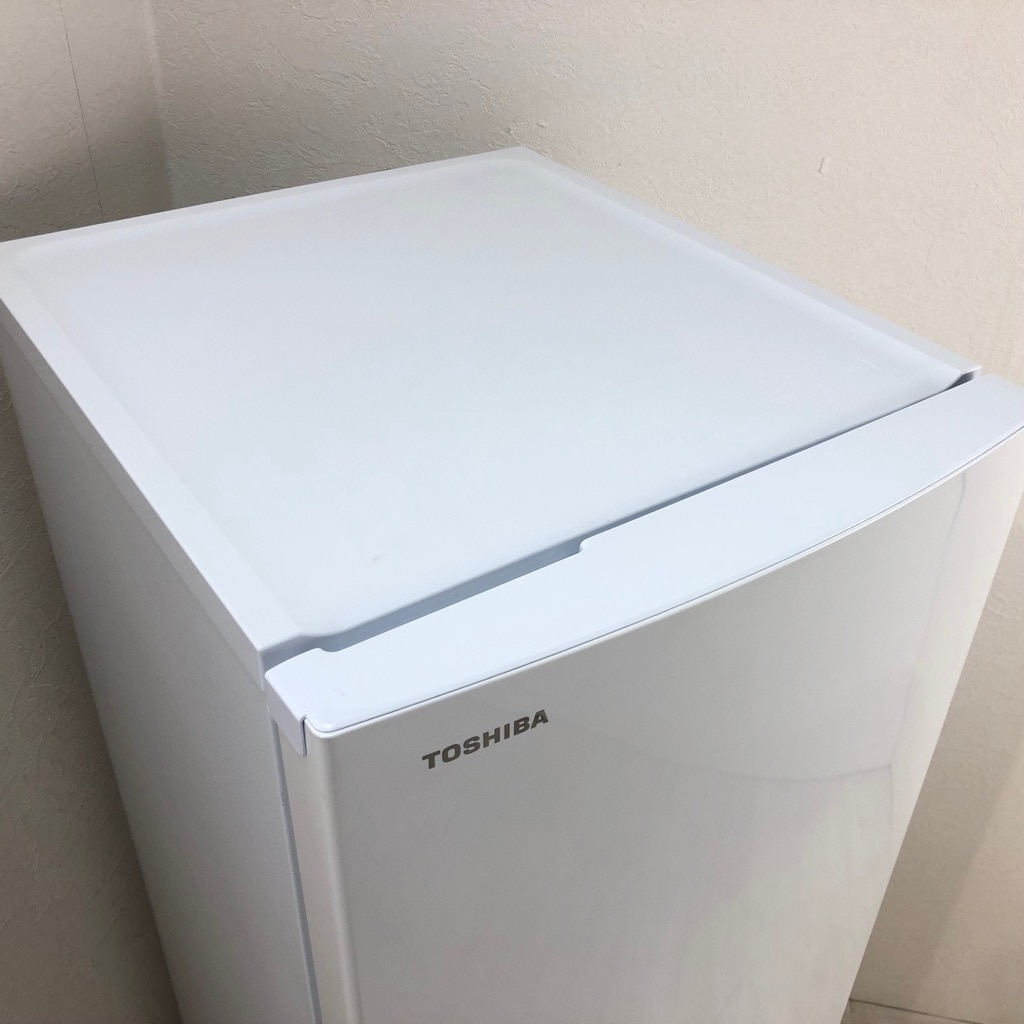 中古 東芝 153L 2ドア冷蔵庫 2018年～2019年製 ホワイト 単身用