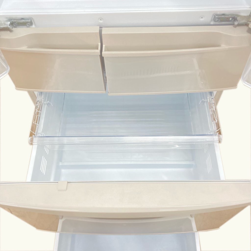 中古 近郊送料格安 パナソニック 411L 6ドア冷蔵庫 フレンチドア NR