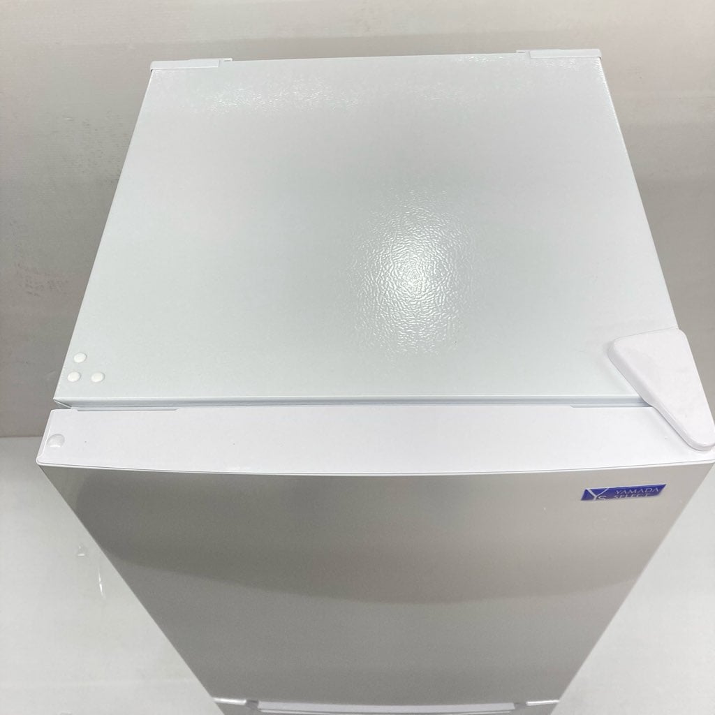 中古 117L 2ドア冷蔵庫 ヤマダ電機モデル YRZ-C12G2 2019年製 直冷式