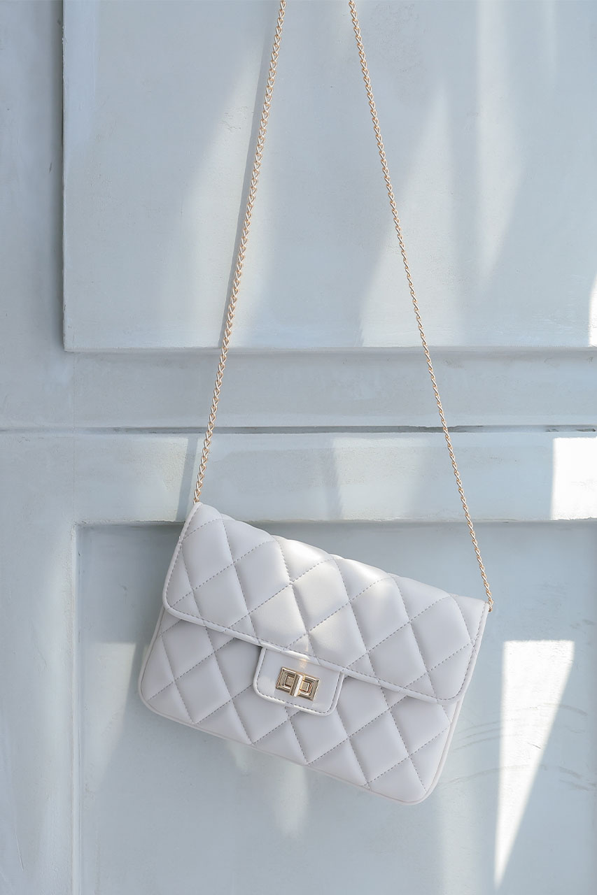 キルティングパーティーバッグ｜結婚式のパーティードレスならレンタル