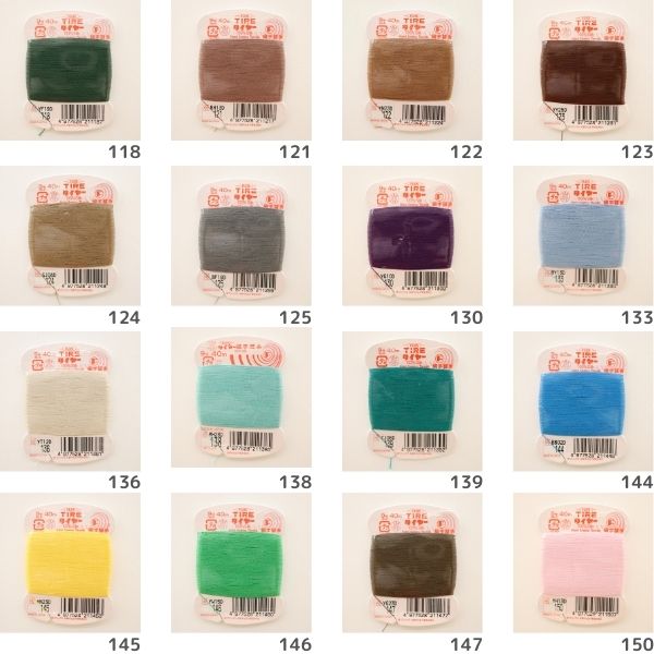 フジックス タイヤー絹 手縫糸 40m | 手芸センタードリーム公式通販サイト