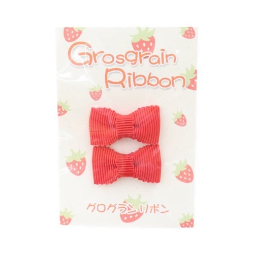 グログラン蝶リボン 15mm幅リボン 2個入り | 手芸センタードリーム公式