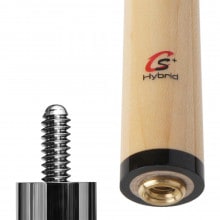 アダム Solid 8 Maxシャフト 14山 黒無地｜ビリヤード 通販 キュー