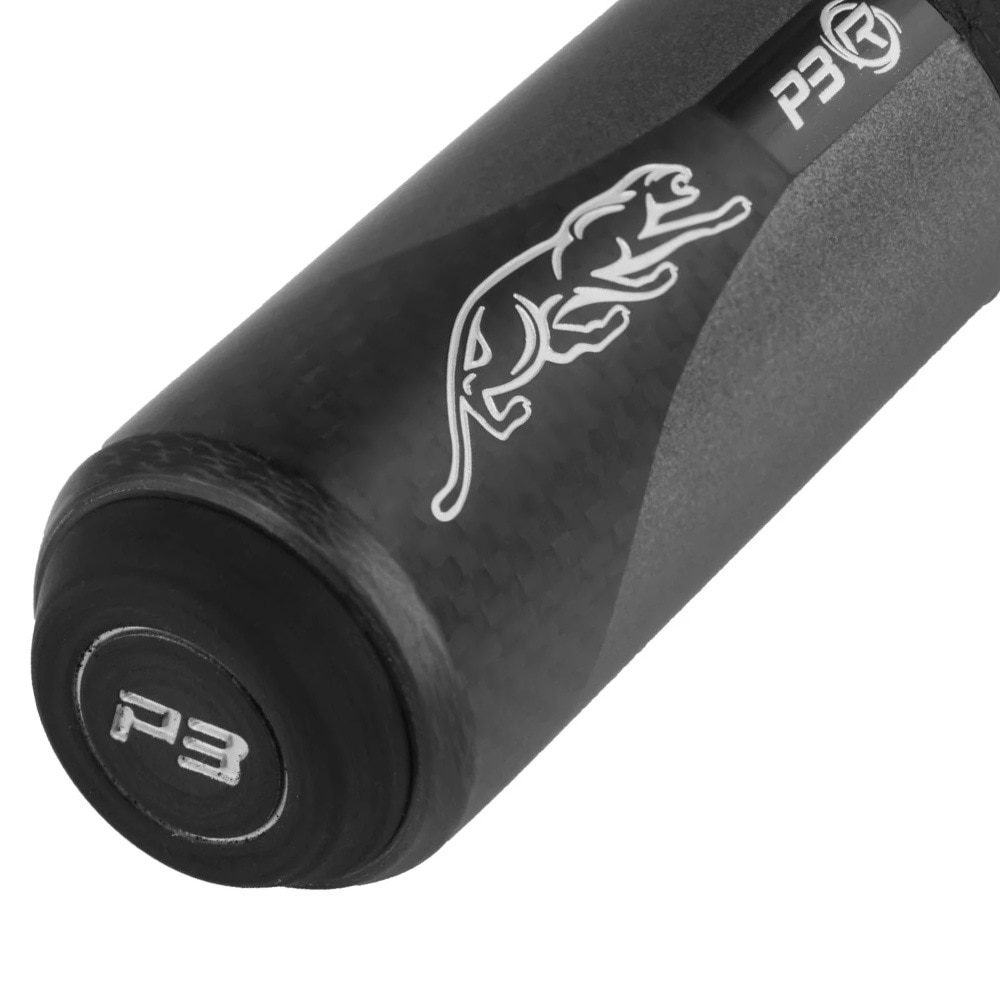 P3 Metallic Grey LW レザーラップ ユニロック (バット単体