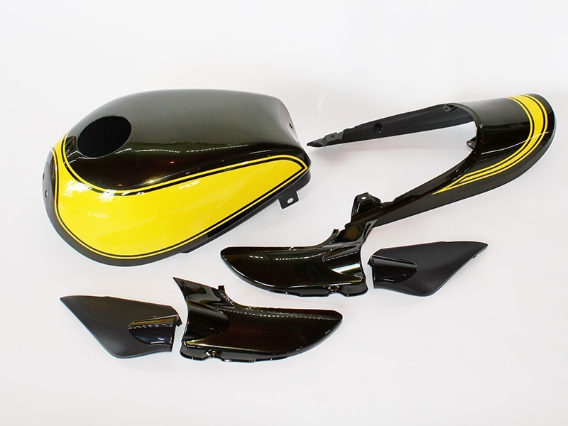 Z900RS Z1 Style外装カバーセット イエローボール【納期はお問い合わせ