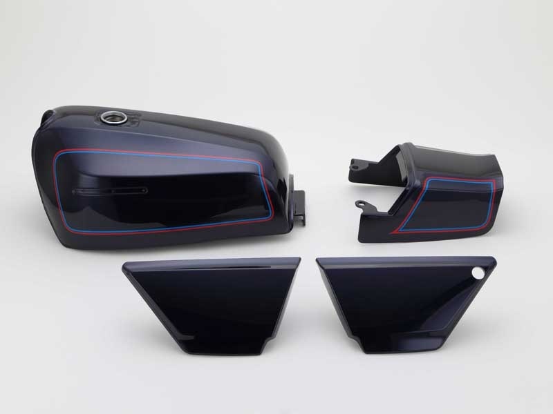 ゼファー400 FXタイプタンクセット(E2ブルー)タックロール【納期はお