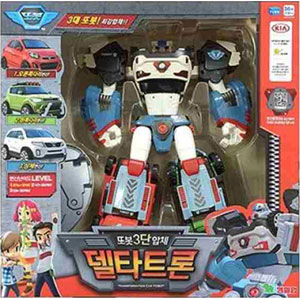先払いのみ）韓国おもちゃ 「変身自動車 トボット」TOBOT Deltatron