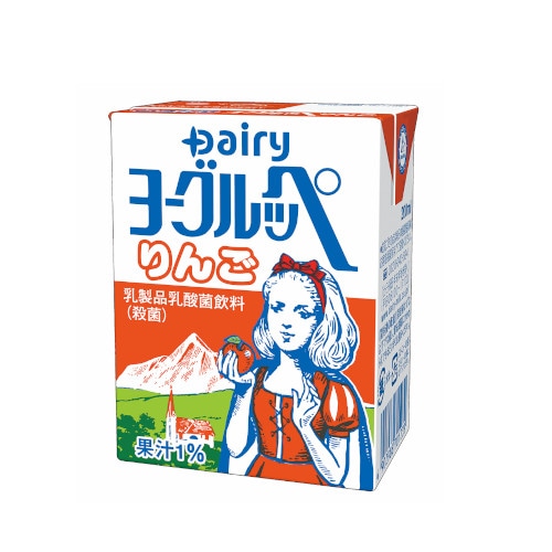 ヨーグルッペりんご 200ml｜南日本酪農協同公式 デーリィ通販