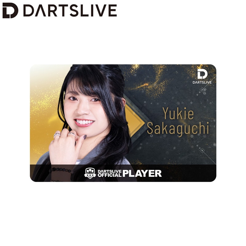 DARTSLIVE ブラックホールくじ B賞 坂口優希恵プロ 森田真結子プロ 坂口優希恵プロBLACK HOLE 2024くじ テーマ ブラックホールくじ坂口優希恵