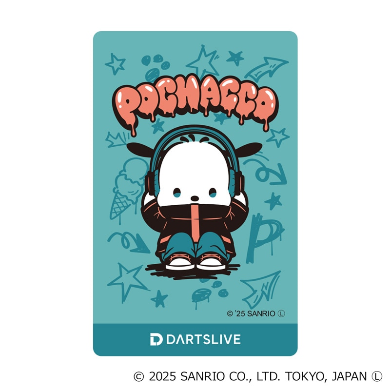 【新品未開封】ダーツライブカード サンリオ ポチャッコ ☆サンリオ ダーツライブカード2022 ポチャッコ テーマ・エフェクト付