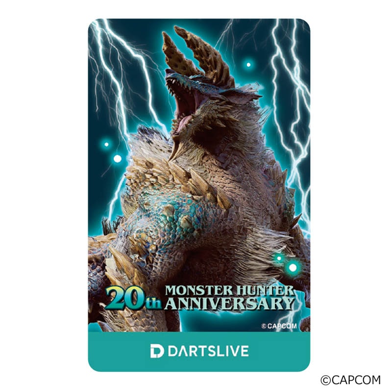 MONSTER HUNTER 20th ダーツ ジンオウガ モンハン イーカプコン |MONSTER HUNTER 20th ANNIVERSARY COLLABORATION DARTS