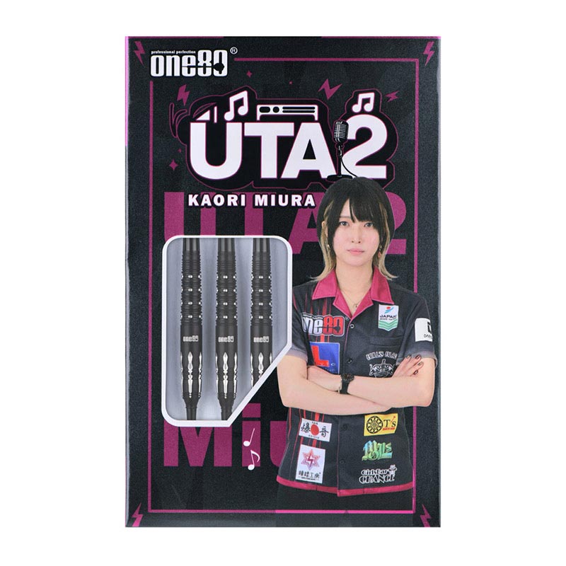 新発売One80(ワンエイティ) UTA 22g 三浦歌織選手モデル(バレル) dartshive_0115201004754