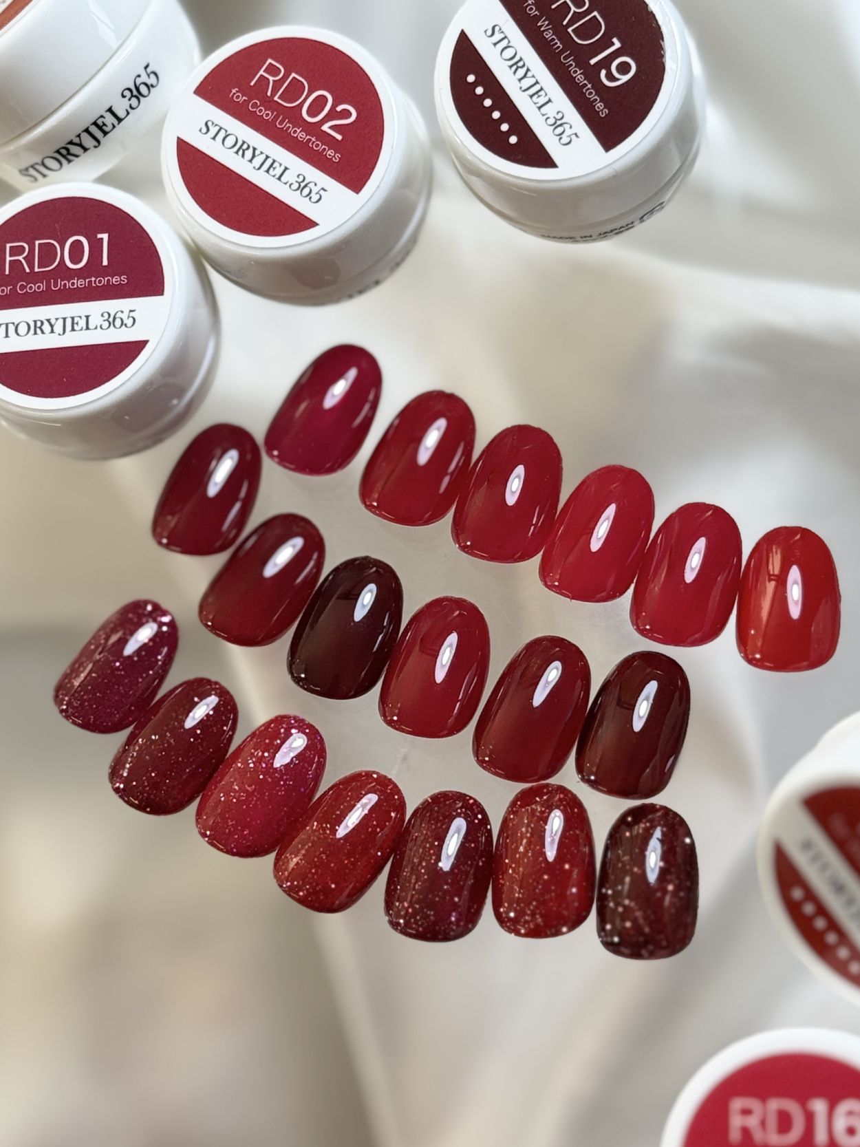 STORYJEL365】 NEW赤シリーズ2g×19色セット※プレゼント付 | ストーリー