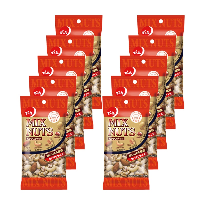 34g ミックスナッツ | ナッツ・こだわり素材 | でん六 オンライン