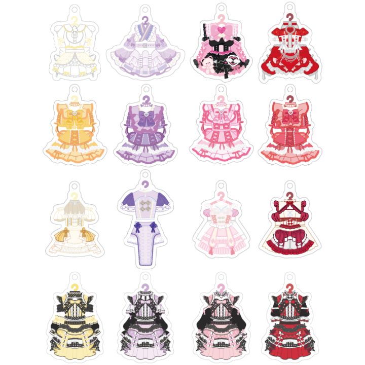 Kyururin Wonderland】ランダム衣装アクリルキーホルダー - DSPM公式通販