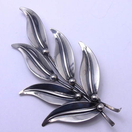 北欧ヴィンテージ N.E FROM フロムシルバーのブローチ